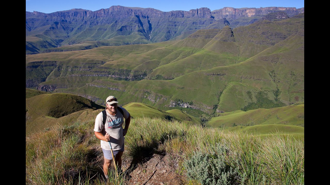 Hiking in the Drakensberg mountains with some surprises sightings along the way!