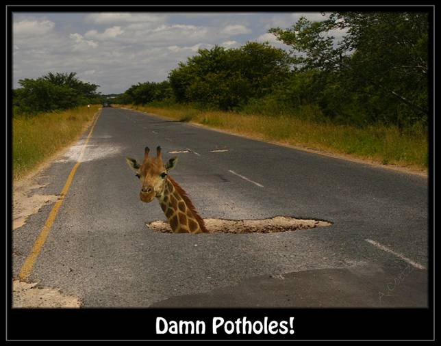 potholes