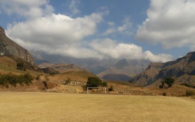 Surely the highest Football Field in South Africa?